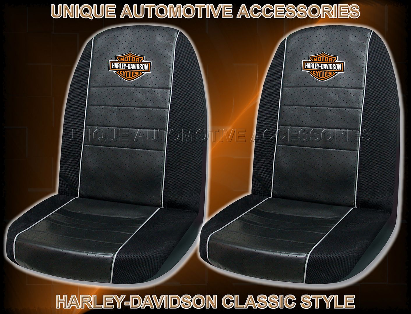 custom harley davidson seat covers